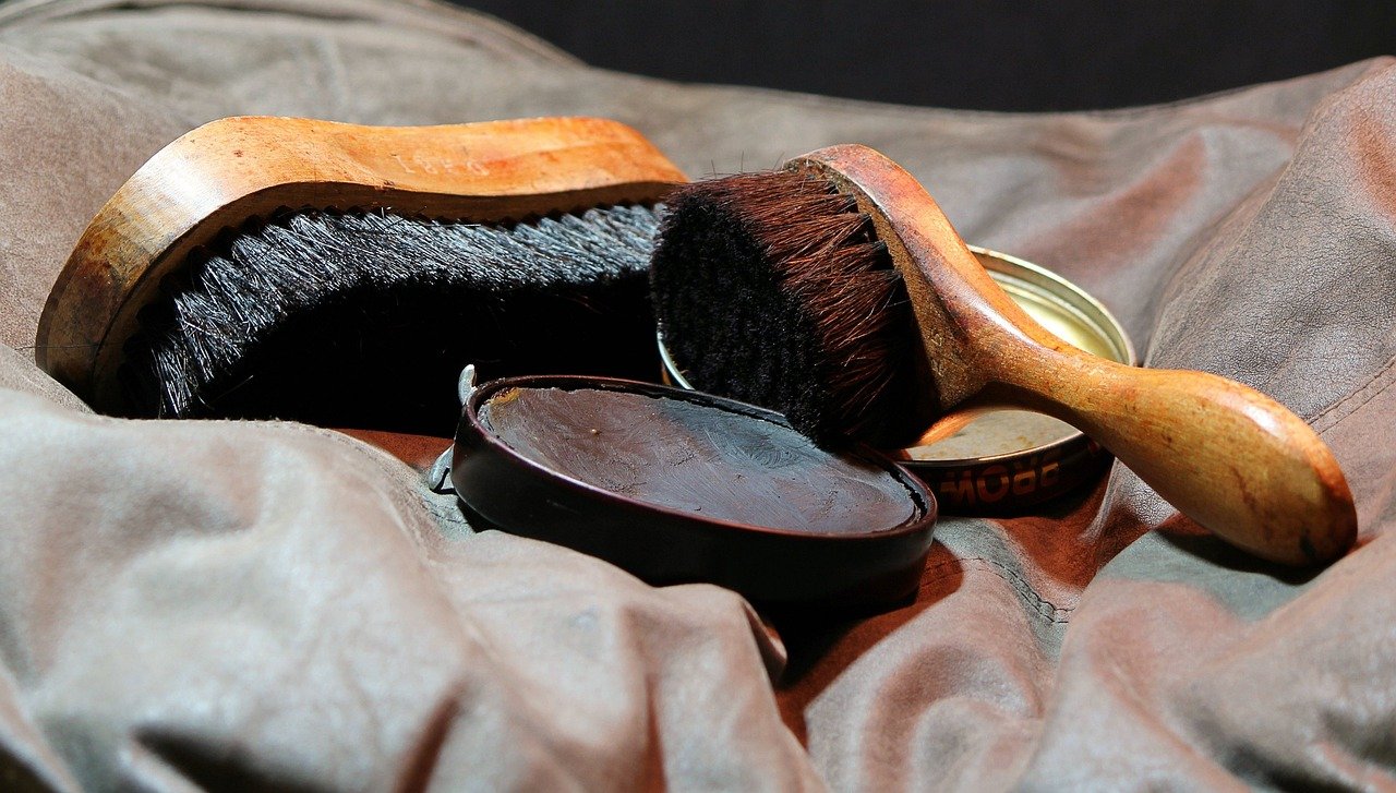 Ge of five images, each showing a different practical tip to make leather last longer