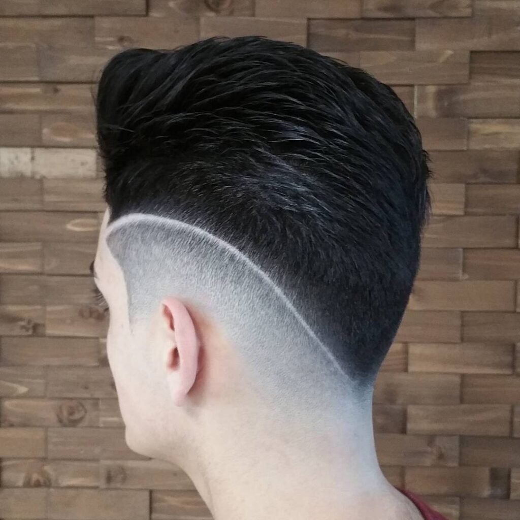 Style 4 for V-shaped haircuts